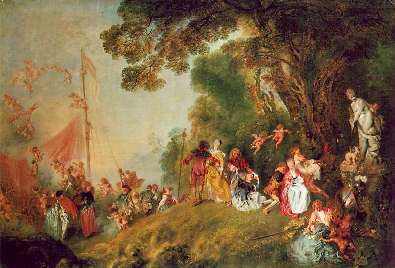 Pilgrimage to Cythera1, WATTEAU, Antoine